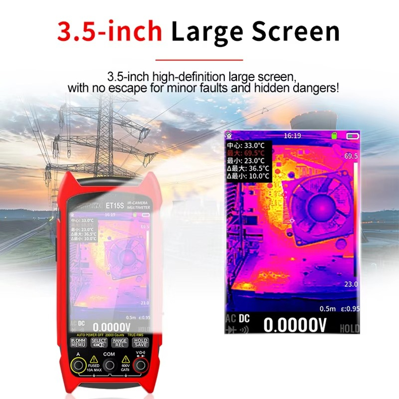 Thermal Imaging Multimeter 256 - Thermal Imager Pcb Repair ulasan dan harga