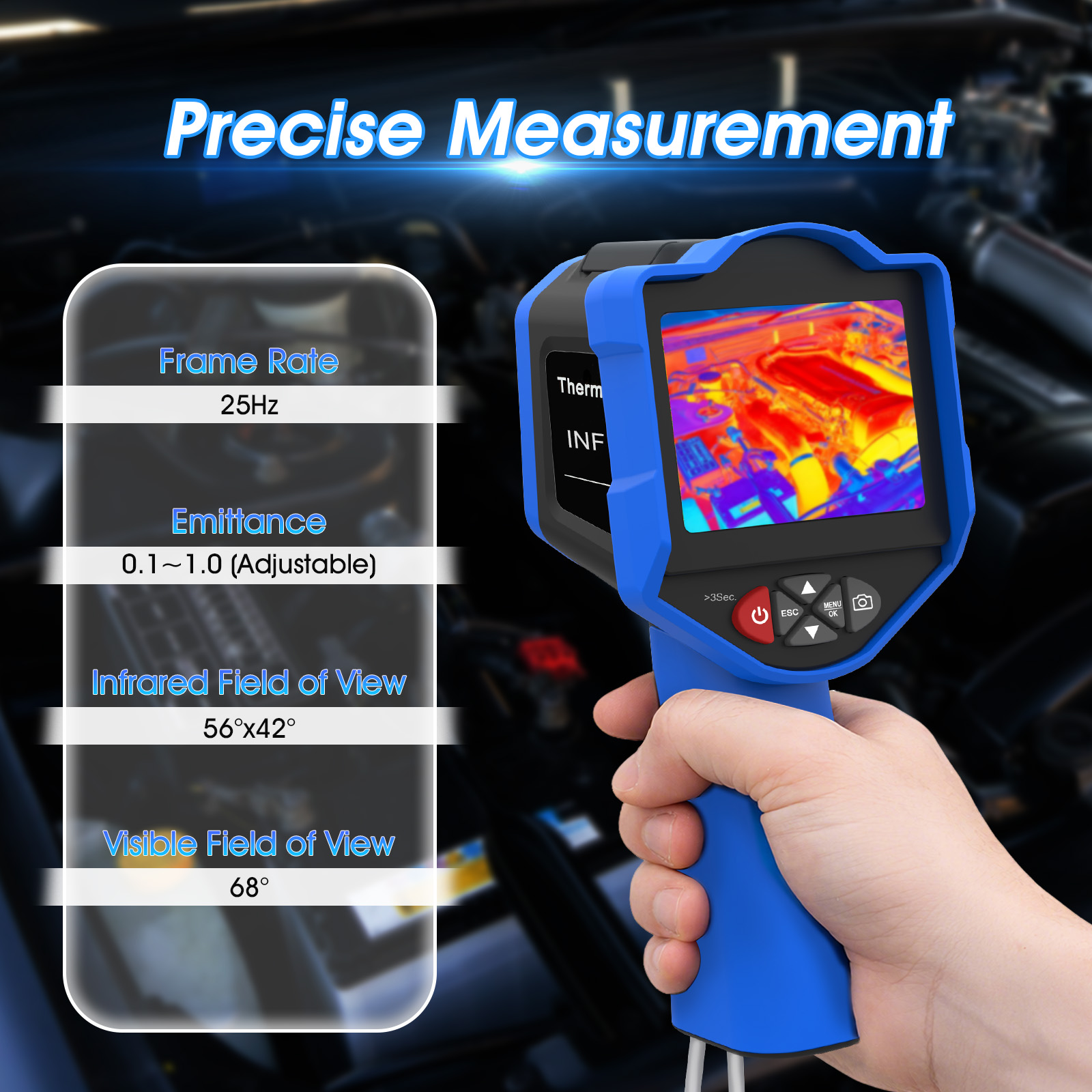 Thermal Imaging Camera 256x192 - Thermal Imaging Camera 256X192 ulasan dan harga
