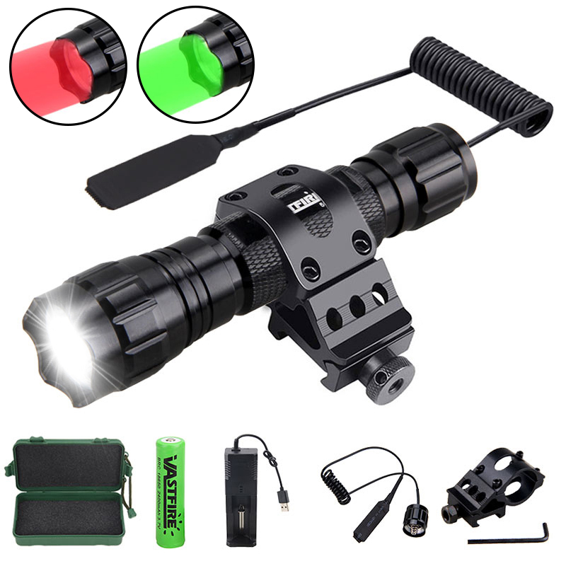 Tactical Hunting Flashlight Wh - Hunting Thermal Imaging Scope ulasan dan harga